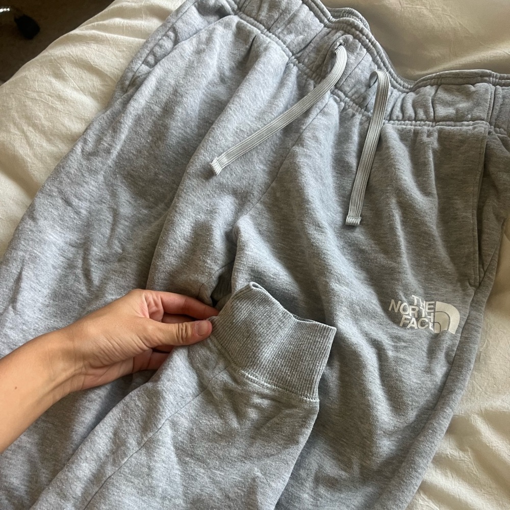North Face grey sweatpants